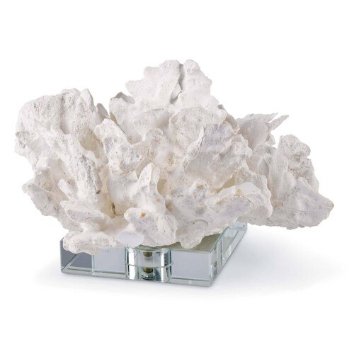 Flower Coral On Crystal Base